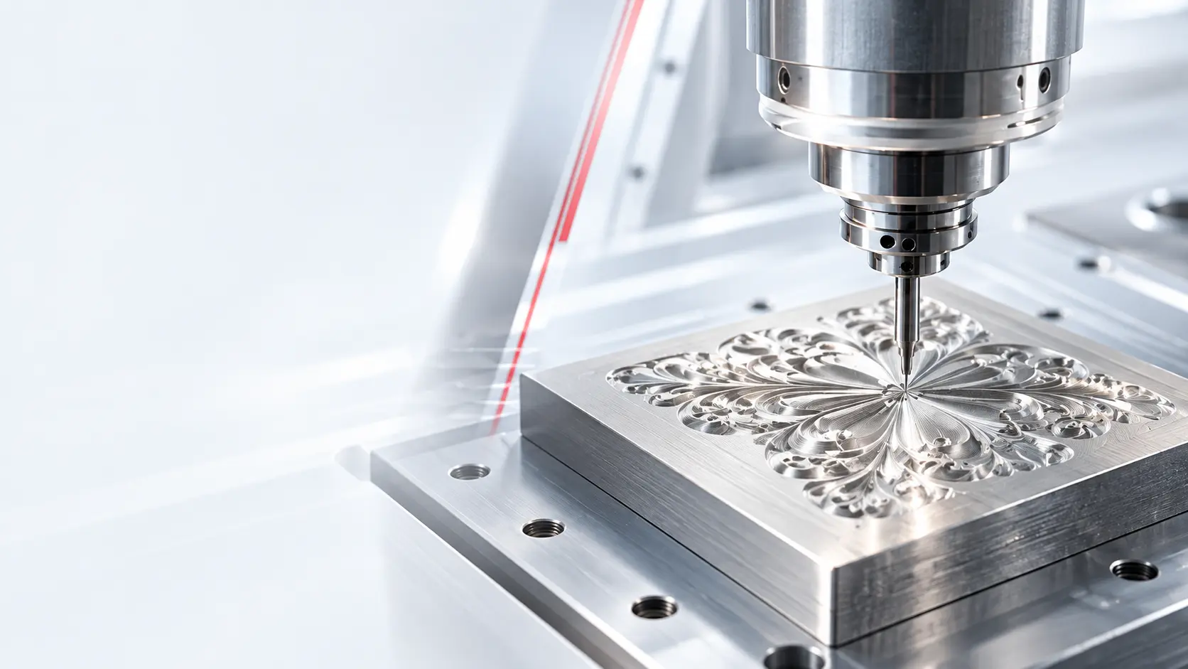 Usinage CNC d’un cliché de marquage de haute précision